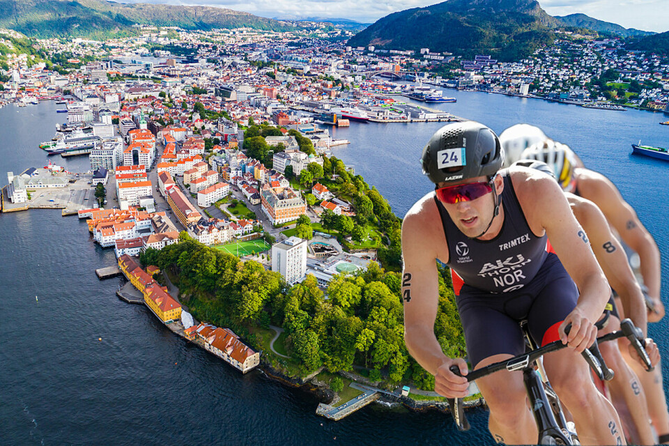 På sykkeldelen skal utøverne ut til Nordnes og tilbake til Torget og Bryggen. Vetle Bergsvik Thorn og de andre norske gleder seg til å konkurrere på hjemmebane. (Foto: iStock/Arne Dag Myking) På sykkeldelen skal utøverne ut til Nordnes og tilbake til Torget og Bryggen. Vetle Bergsvik Thorn og de andre norske gleder seg til å konkurrere på hjemmebane. (Foto: iStock/Arne Dag Myking)