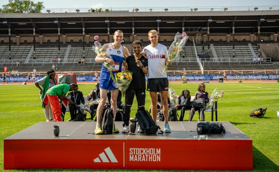 Dobbel kenyansk triumf i varmebølgen under Stockholm Maraton sm-herrer.jpg