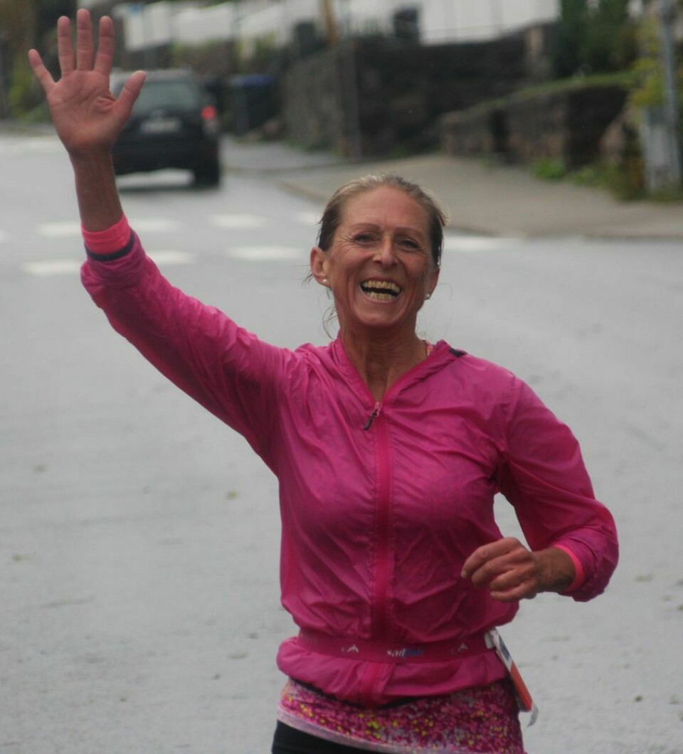 Frode Stenberg og Mona Brundtland vant NM maraton i regntunge Risør IMG_2253LivLystadModBronze.jpg