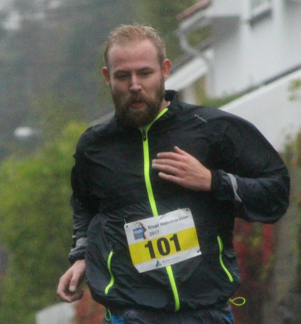 Frode Stenberg og Mona Brundtland vant NM maraton i regntunge Risør IMG_2009HalvDanielLanes.jpg
