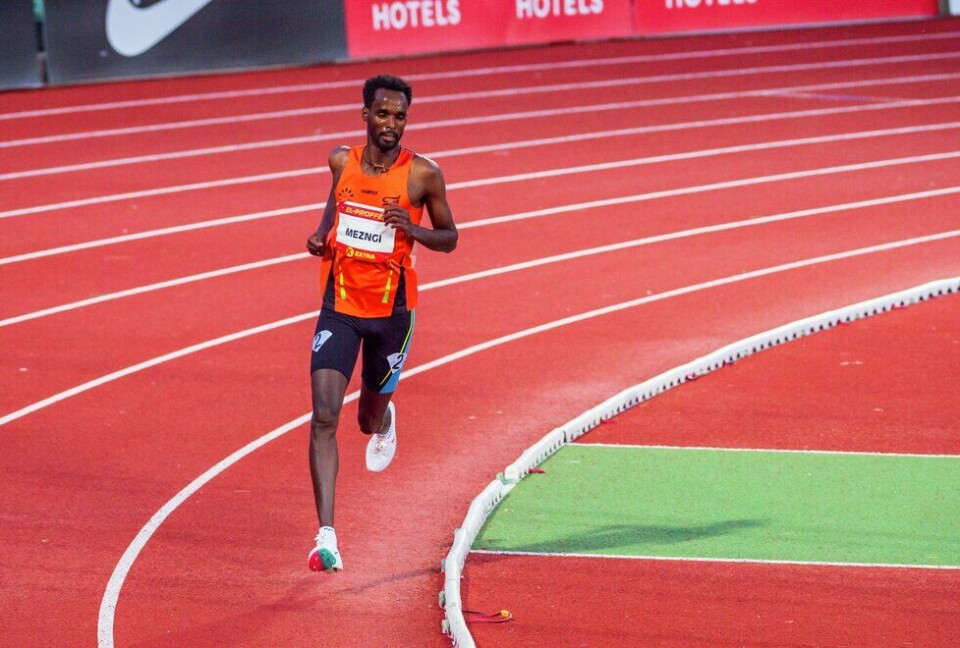 Gode norske resultater under Folksam Grand Prix Bislett - Night of Highlights - 10000m menn - Zerei Kbrom Mezngi (54)
