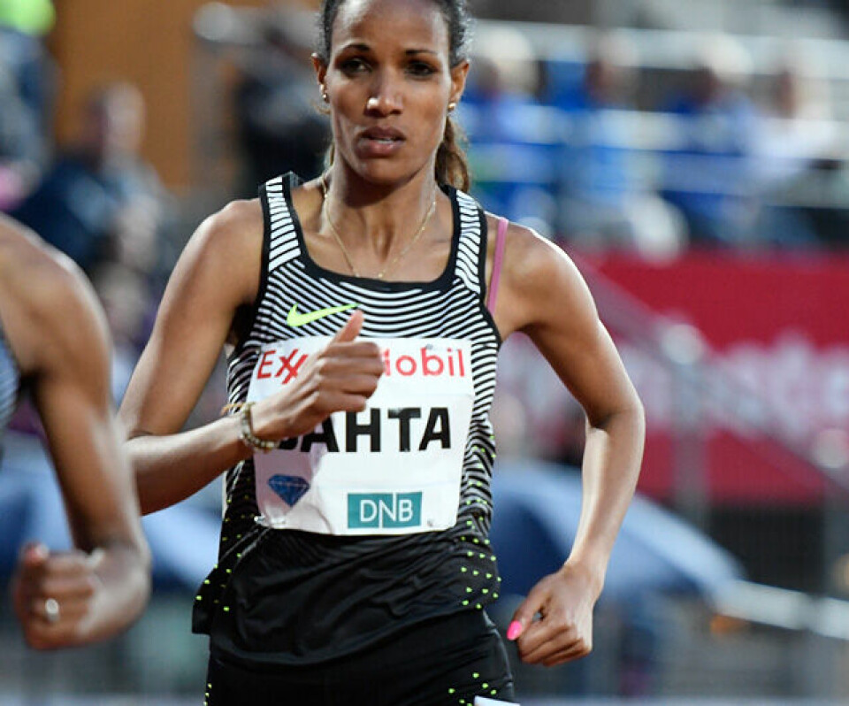 Kjempespurt og norsk rekord av Karoline Bjerkeli Grøvdal på 1 mile Mile-kv_Meraf_Bahta_50D1258.jpg