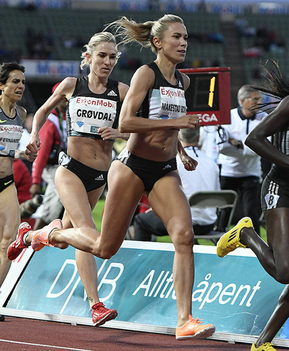 Kjempespurt og norsk rekord av Karoline Bjerkeli Grøvdal på 1 mile mile-kv-gorvdal-maakestad-en-runde-igjen_50D1334.jpg