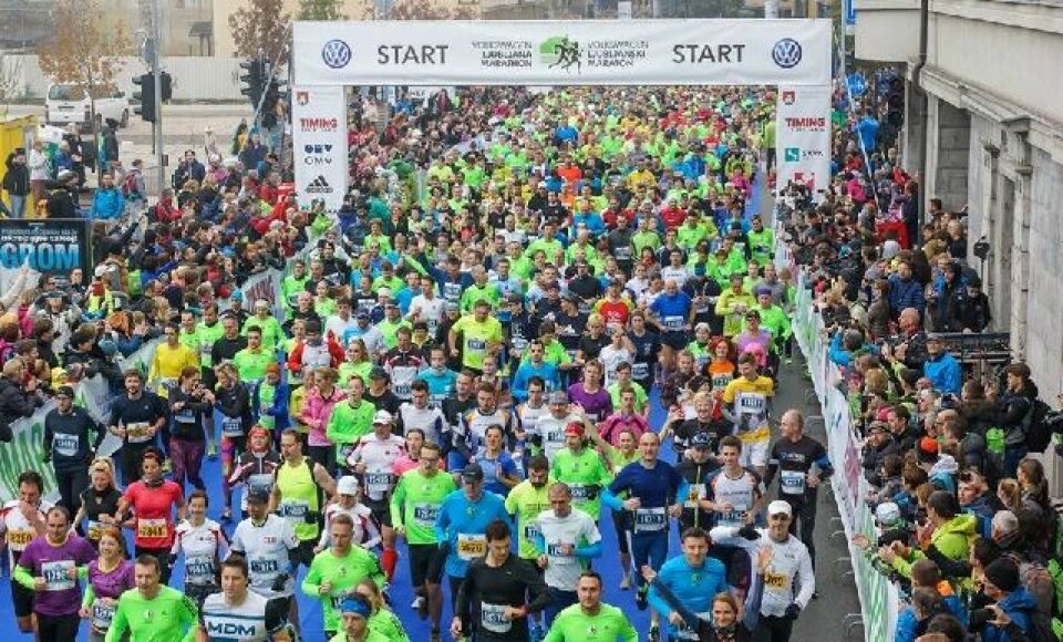 Fra Ljubljana Marathon som i år gikk for 21. gang (Foto: Ljubljana Marathon/Damjan Končar) Fra Ljubljana Marathon som i år gikk for 21. gang (Foto: Ljubljana Marathon/Damjan Končar)