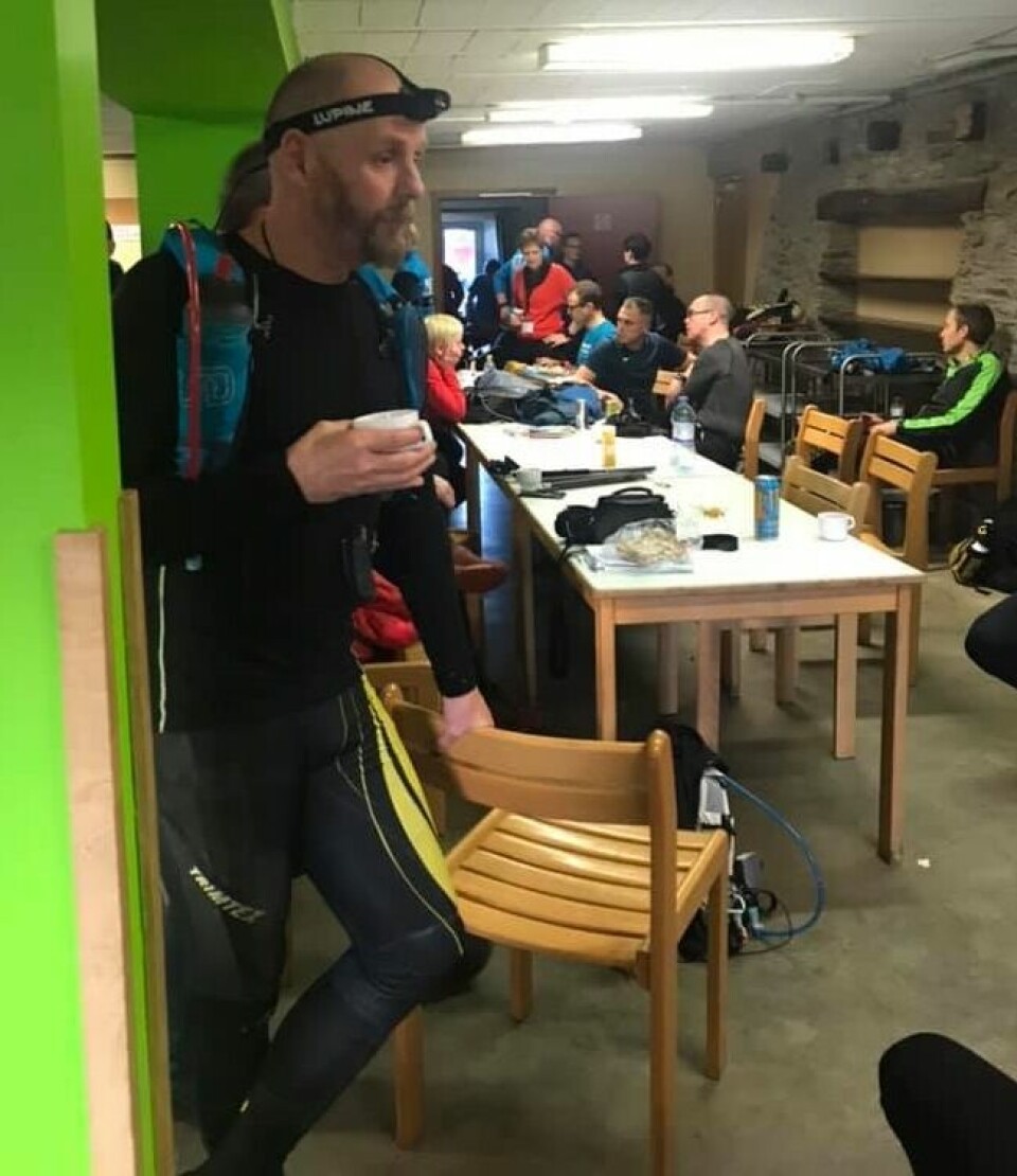Leif løp Legends Trail som oppvarming til Barklay Marathons Leif_Abrahamsen_training_run_for_the-Barclays.jpg