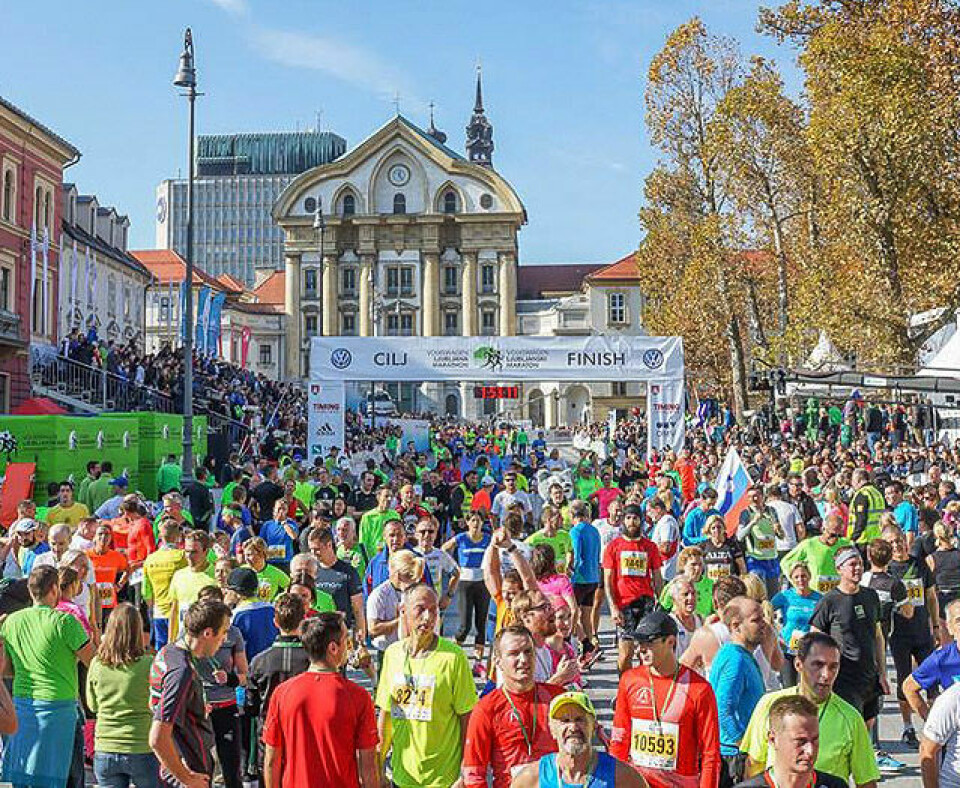 Sterke vinnertider og 18 norske deltakere i Ljubljana Marathon Maalomraadet640.jpg