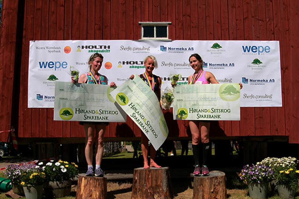 En solskinnshistorie med løyperekorder på Rømskog top3-maraton-damer_IMG_4063.jpg