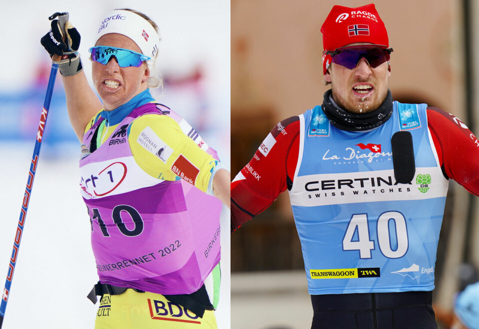 Det ble Astrid Øyre Slind sin tredje seier i dag, og Kasper Stadaas sørget for norsk seier også i herreklassen. (Foto: Visma Ski Classics / Magnus Östh) Det ble Astrid Øyre Slind sin tredje seier i dag, og Kasper Stadaas sørget for norsk seier også i herreklassen. (Foto: Visma Ski Classics / Magnus Östh)