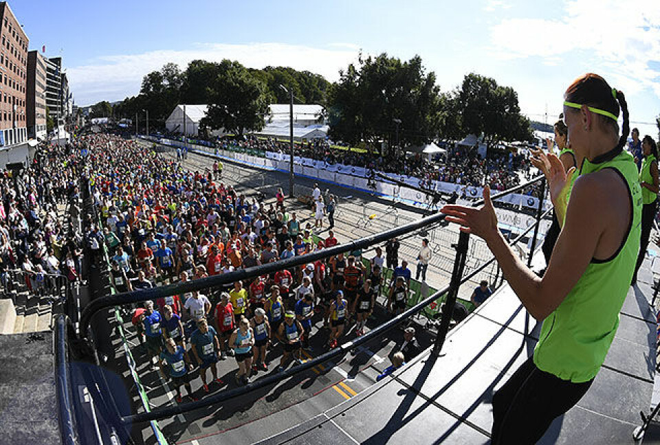 Hilland og Fissehatsion til topps på halvmaraton i Oslo start-halv_D5N2769.jpg