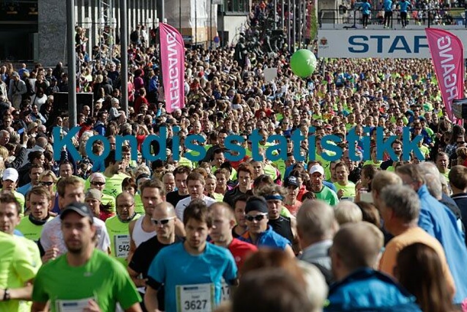 7010 løpere i mål i 56 norske maratonløp i fjor Kondis_statistikk_logo_b640