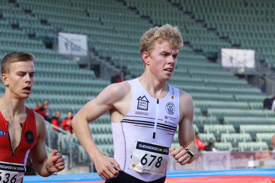Gull som gledet for Lars Svorkdal på 3000 meter i UM Lars Svorkdal.jpg