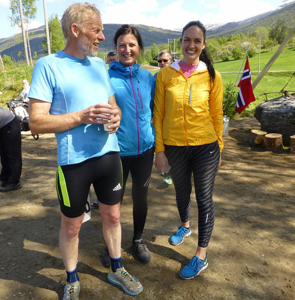 Ny og naturskjønn halvmaraton, fin debut for Postvegløpet Holmedal_trio_P1040753.jpg