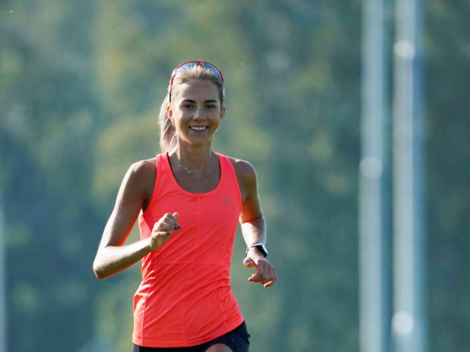 Utholdende: Julie Vollum Bø liker å løpe, og et erklært mål er å løpe maraton under 3 timer. (Foto: Magnus Knutsen) Utholdende: Julie Vollum Bø liker å løpe, og et erklært mål er å løpe maraton under 3 timer. (Foto: Magnus Knutsen)
