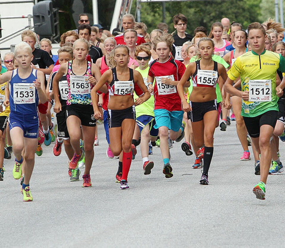Kraftprovet: Om snøen som falt i fjor og litt nytt om dagens løp Mini12-16_start2_A20G7462.jpg