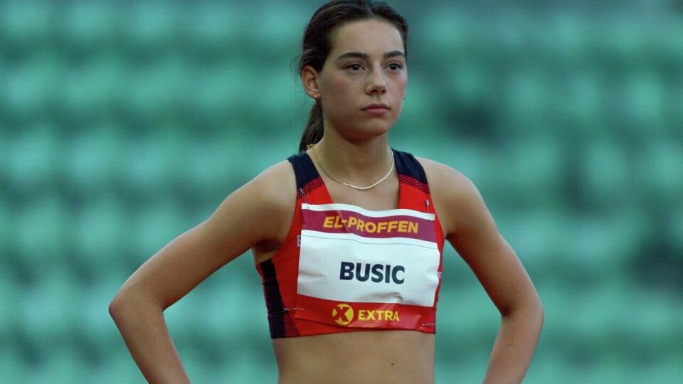 Stjernemila vunnet av Joar Thele og Sara Busic Bislett - Night of Highlights - 1500m kvinner - Sara Busic