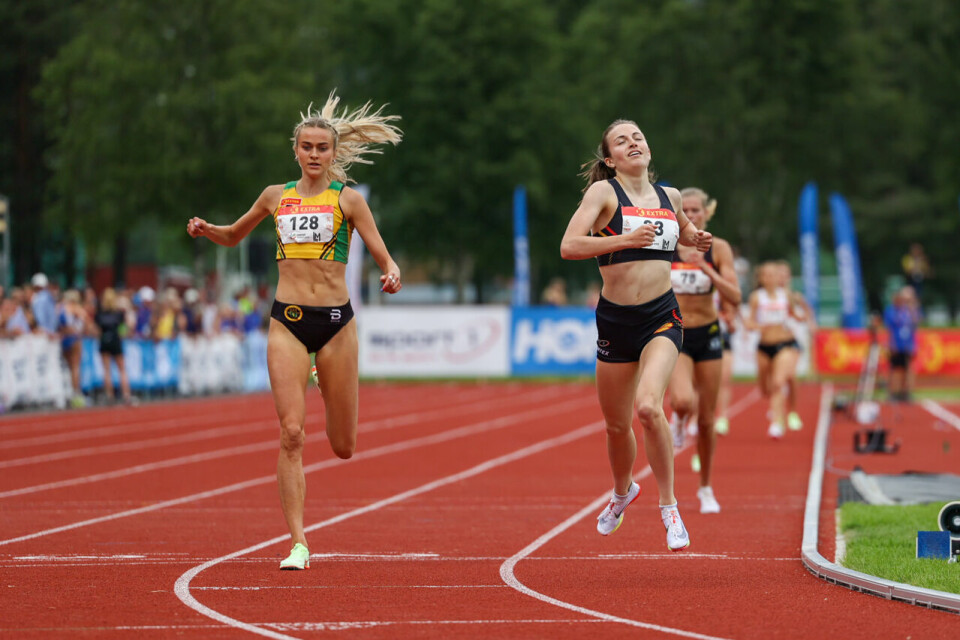 Ingeborg Østgård best i spurten igjen - vant 1500 m i NM ks 1500m mål 2.jpg