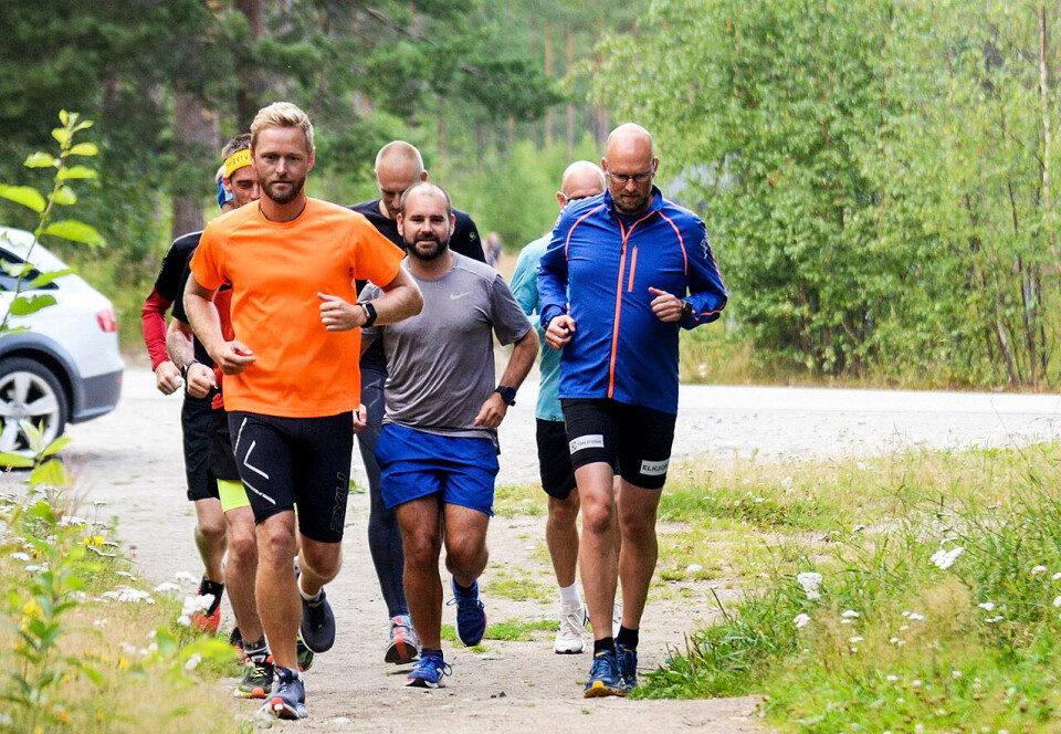 Fedrene til femteklassingene laga sin egen løpeklubb Helgerud-Runners2019-1-Foto-Joakim-Mioeen-Ringerikes-Blad.jpg