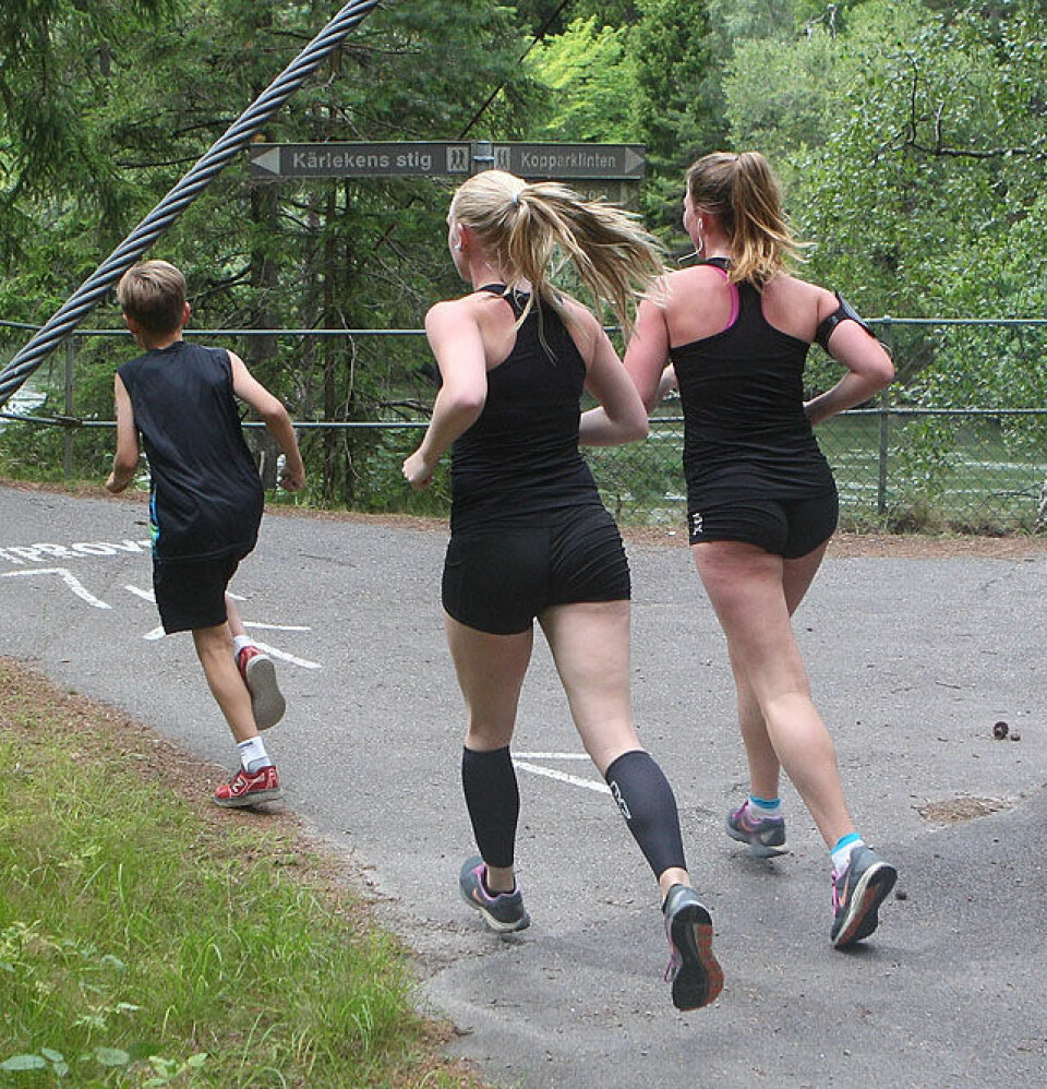 Kraftprovet: Om snøen som falt i fjor og litt nytt om dagens løp Slussprovet_7km-1-6km_bakfra_A20G7876.jpg
