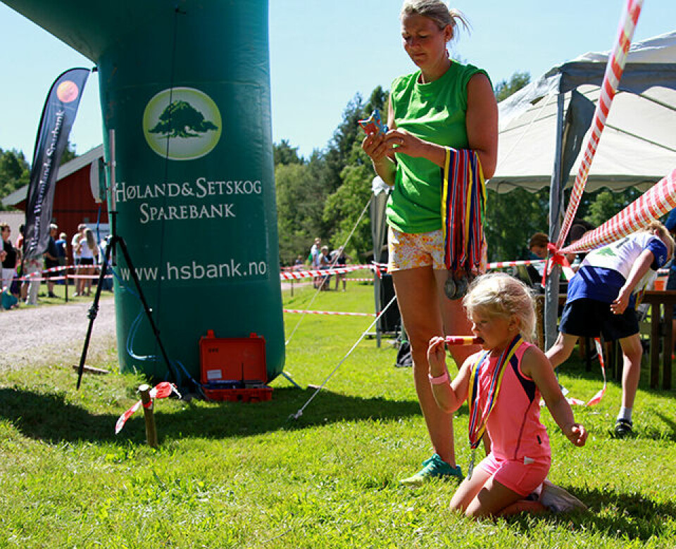 En solskinnshistorie med løyperekorder på Rømskog saftis_etter_lop_IMG_3615.jpg
