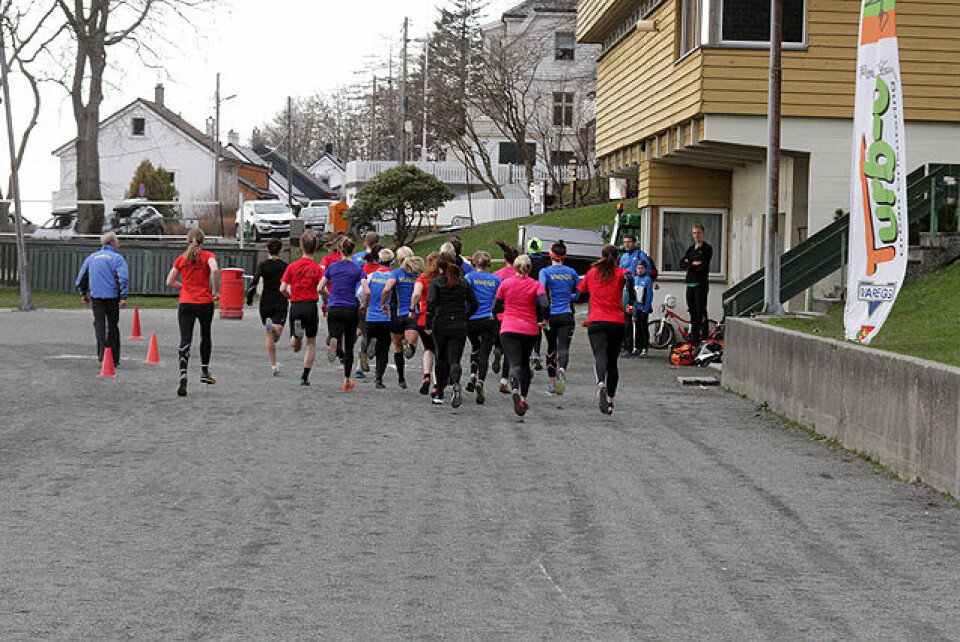 Varegg dominerte egen sprintstafett på Skansemyren IMG_8435.jpg