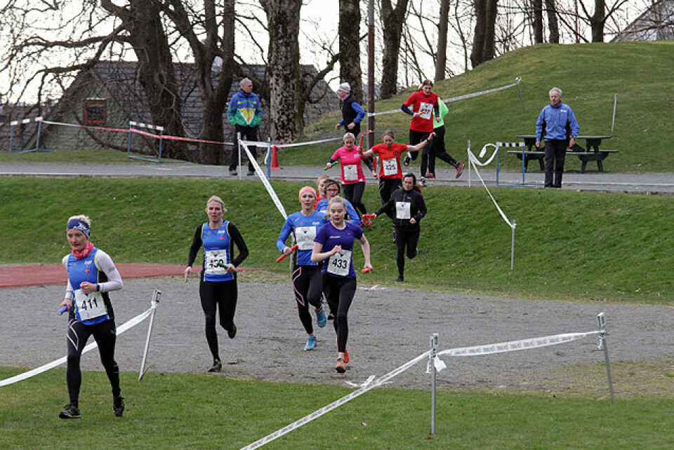Varegg dominerte egen sprintstafett på Skansemyren IMG_8446.jpg