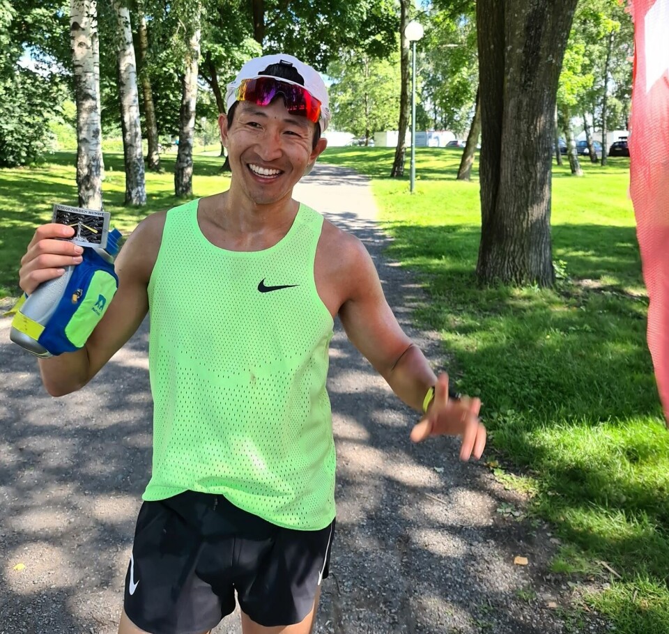 53 av 64 løpere fullførte Oslofjorden Rundt, Simen Holvik og Mari Mauland vant 100 miles Håkon_Urdal2.jpg