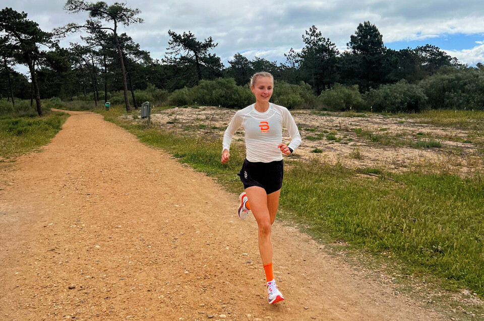På treningsleir: Frida Byfuglien har hatt flere uker med god trening i Portugal i vinter. (Foto: privat) På treningsleir: Frida Byfuglien har hatt flere uker med god trening i Portugal i vinter. (Foto: privat)