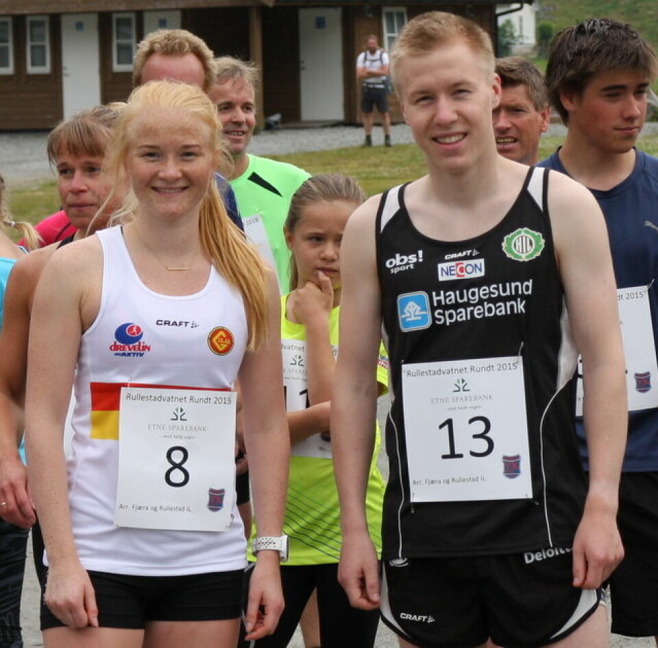 Kjersti Fresvik i storform sette løyperekord rundt Rullestadvatnet 1-IMG_2423.JPG