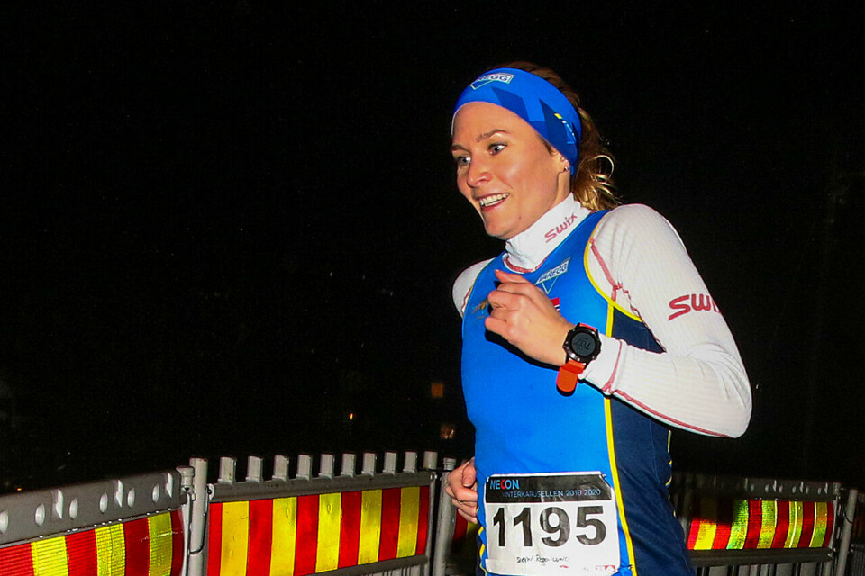 Siren Rosenlund ble beste kvinne i 5 km-løypen Siren Rosenlund ble beste kvinne i 5 km-løypen