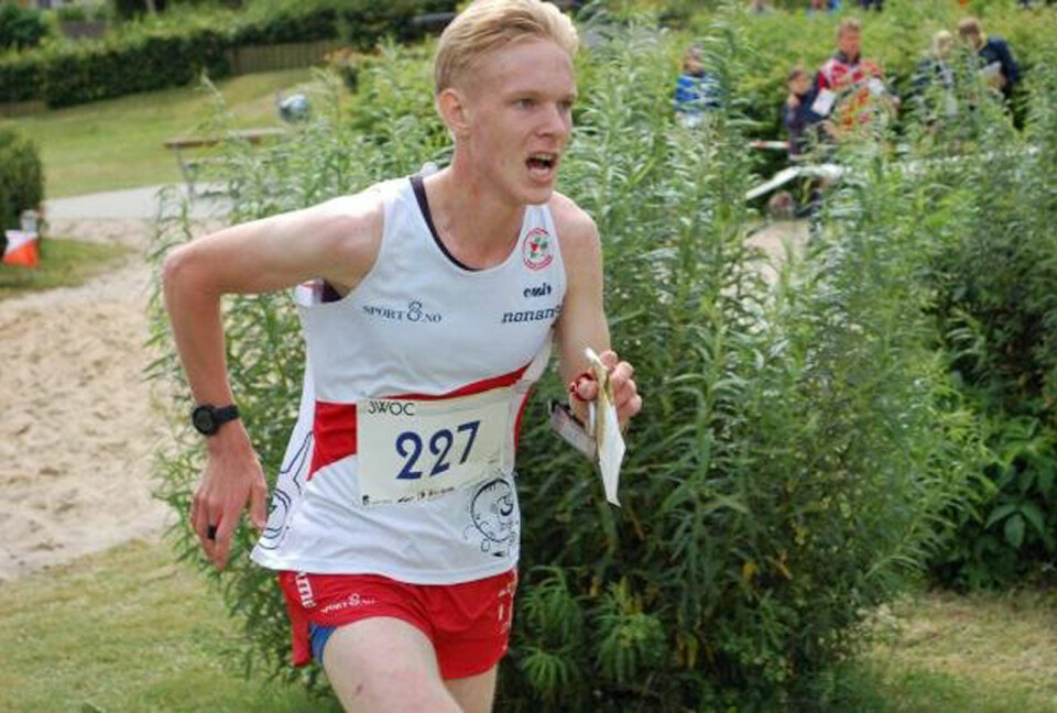 Junior-VM i orientering innledet med sprint LukasLiland