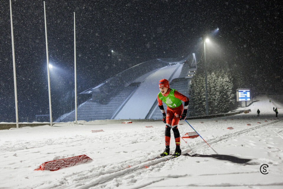 Fredrik Solberg Hernes i finalen i klasse G16 år. (Alle foto: Sylvain Cavatz) Fredrik Solberg Hernes i finalen i klasse G16 år. (Alle foto: Sylvain Cavatz)
