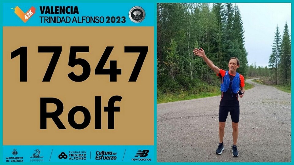 Alt har pekt mot Valencia Marathon i høst for startnummer 17547 i rekken 3. desember. Alt har pekt mot Valencia Marathon i høst for startnummer 17547 i rekken 3. desember.