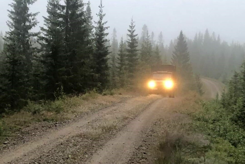 Gaea Norvegica Trail, løpet der ingen kom til mål, der ingen kom halvveis Bil_leteaksjon.jpg