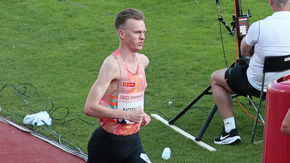 Narve Gilje Nordås forbedret årsbeste og ble nummer 6 i Stockholm. Her fra Bislett Games. (Foto: Tom-Arild Hansen) Narve Gilje Nordås forbedret årsbeste og ble nummer 6 i Stockholm. Her fra Bislett Games. (Foto: Tom-Arild Hansen)