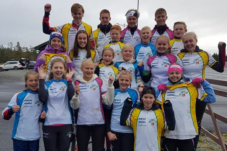 Trøyevinnerne i Nammo-vupen 2019. (Foto: Fanny Horn Birkeland/Mjøs-O) Trøyevinnerne i Nammo-vupen 2019. (Foto: Fanny Horn Birkeland/Mjøs-O)