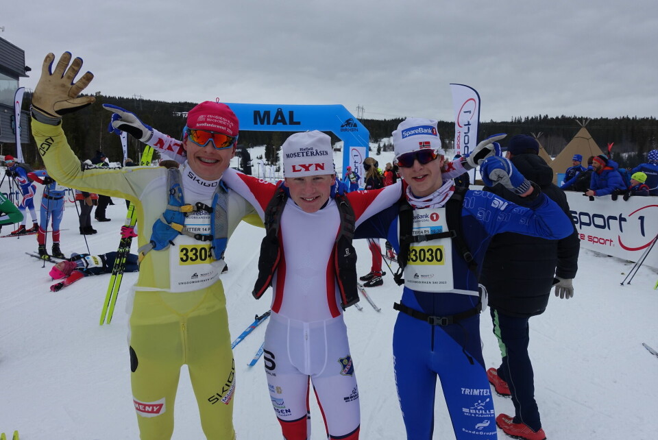 1400 ungdommer i mål på Birkebeineren i UngdomsBirken G14.jpg