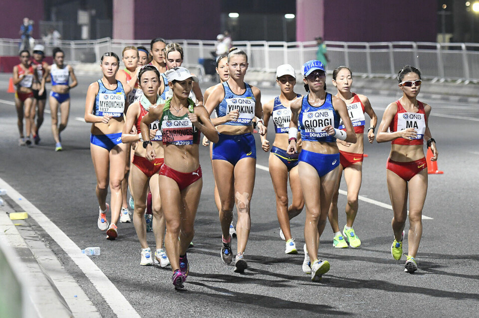 Fire advarsler og disk på kappgjenger Håvard Haukenes kappgang-kv-hovedfelt_50D9814.jpg