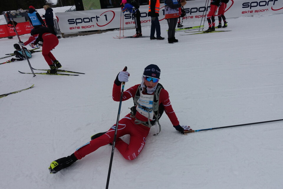 1400 ungdommer i mål på Birkebeineren i UngdomsBirken G13-Eirik Solbrekke.jpg