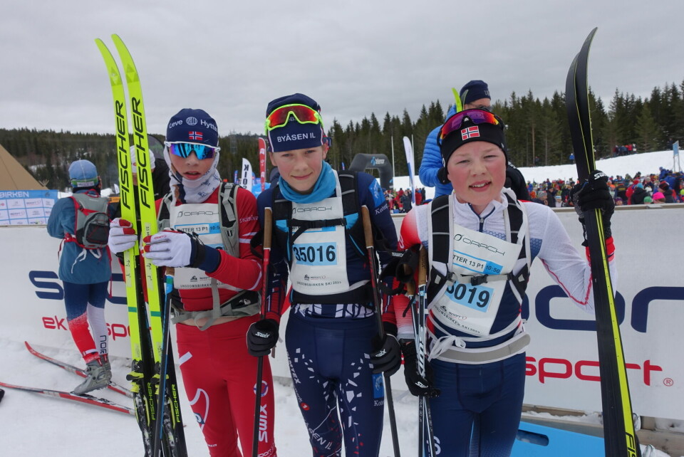 1400 ungdommer i mål på Birkebeineren i UngdomsBirken G13.jpg