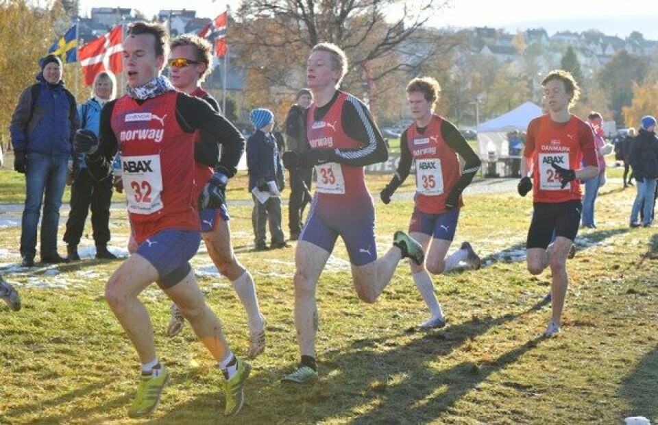 Medaljedryss i nordisk i terrengløp - 6 av 8 gull til Norge i Trondheim