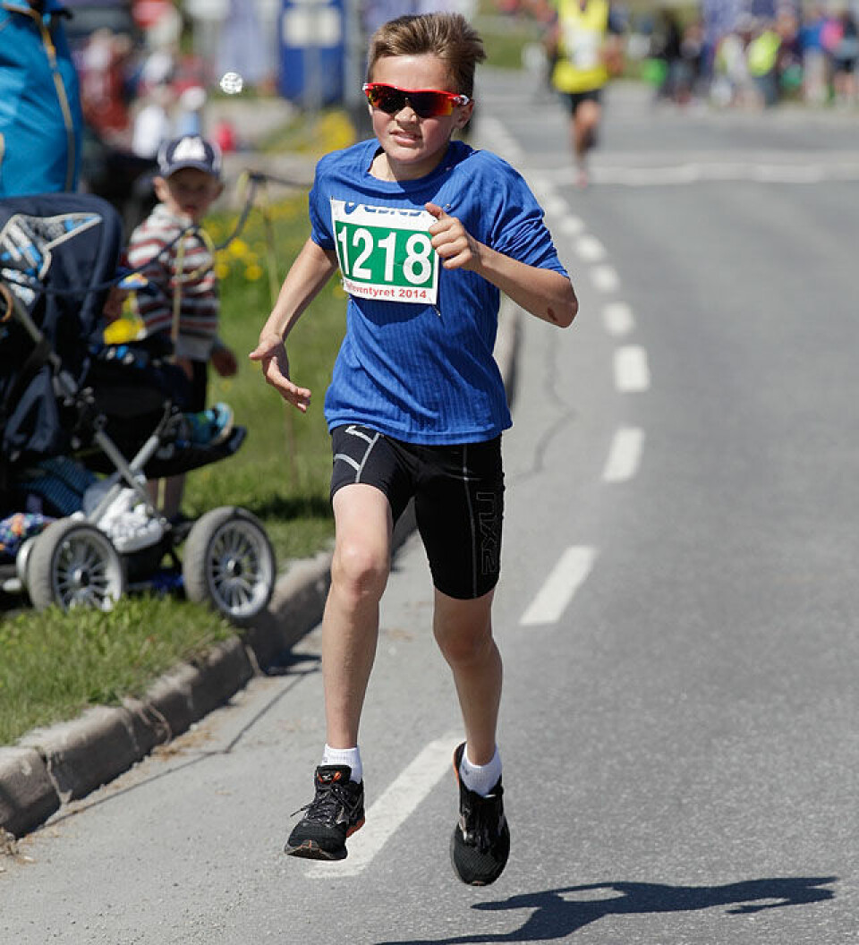 Fjellmaraton fra start til mål med 98 solskinnsbilder! Magnus_Tuv_Myhre_mot_maal_F6C5015.jpg