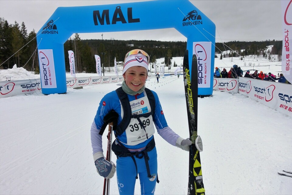 1400 ungdommer i mål på Birkebeineren i UngdomsBirken J12-Kristin Haug.jpg