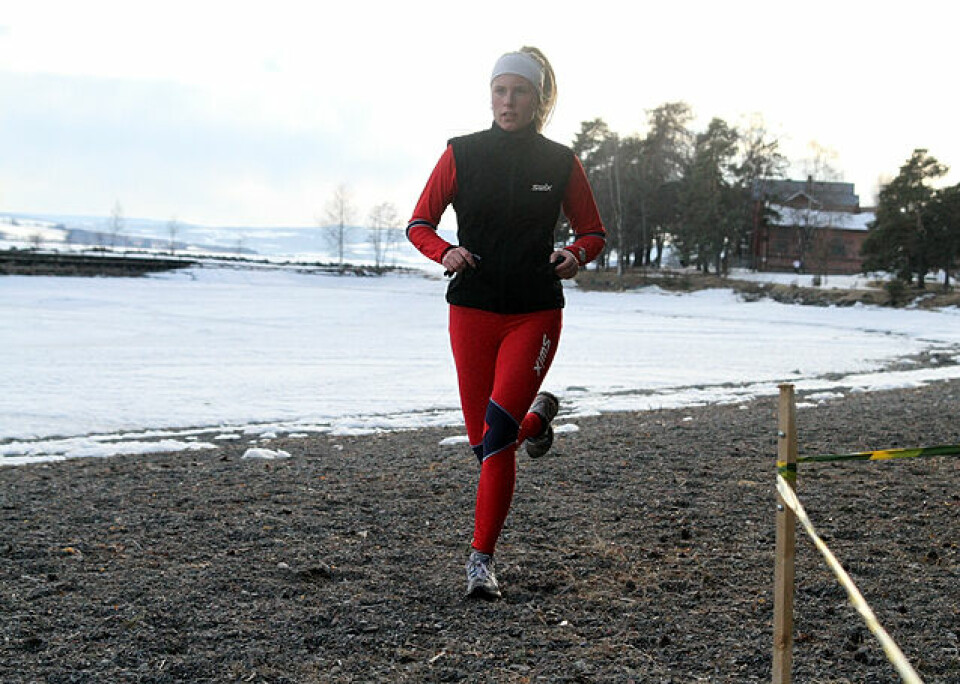 Fortsatt vinter i Gå-Joggen