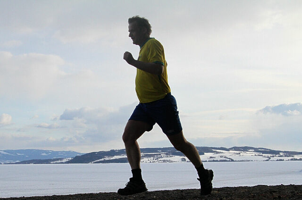 Fortsatt vinter i Gå-Joggen