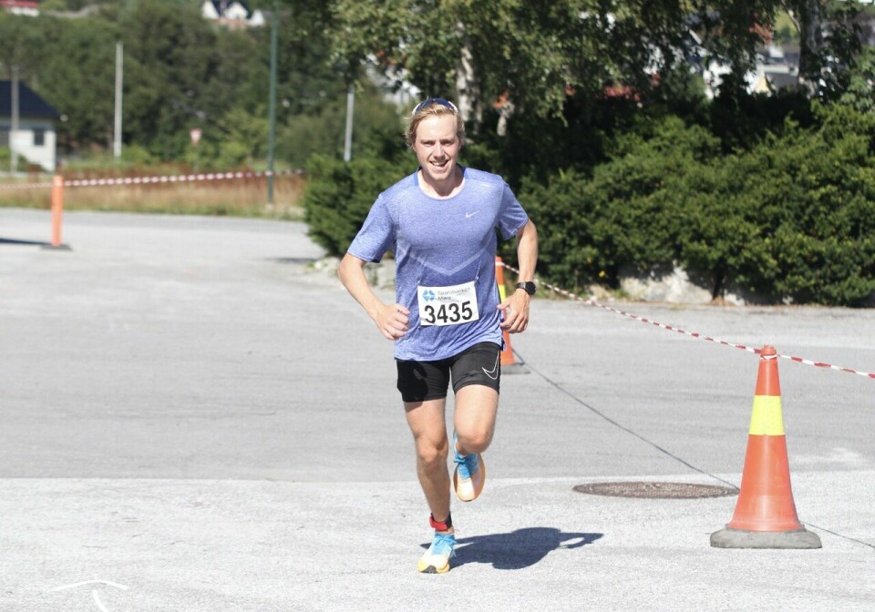 Håvard Berge vinner halvmaraton Håvard Berge vinner halvmaraton