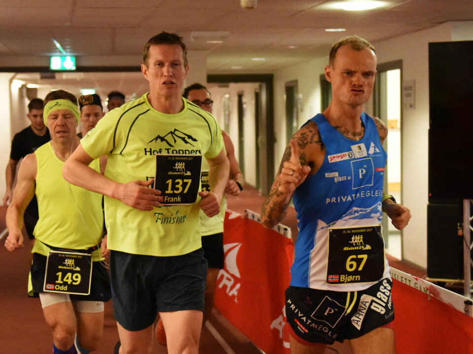 Taranger og Falk vant nok en gang NM 24-timers på Bislett BjørnToreK.Taranger-Frank Løke.jpg