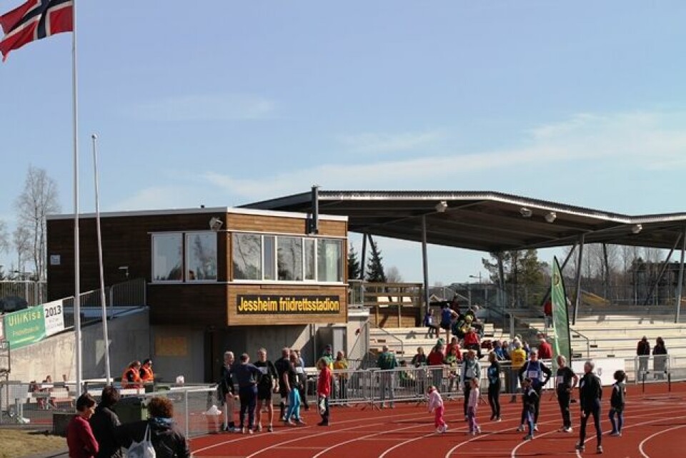 Etter at Jessheim friidrettsstadion sto ferdig i 2013 ble også UKI-karusellen flyttet hit, og nye løyper tilrettelagt (foto: Olav Engen) Etter at Jessheim friidrettsstadion sto ferdig i 2013 ble også UKI-karusellen flyttet hit, og nye løyper tilrettelagt (foto: Olav Engen)