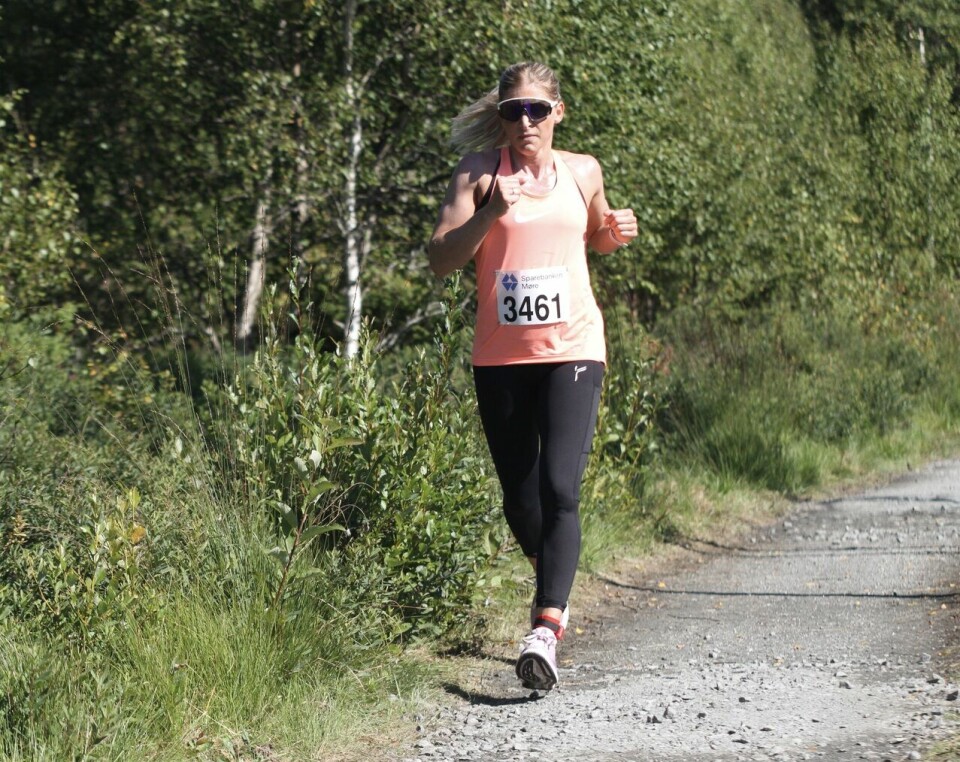 Jodi Brautaset og Håvard Berge vant halvmaraton på Hareid Halv_Beate_Myklebust