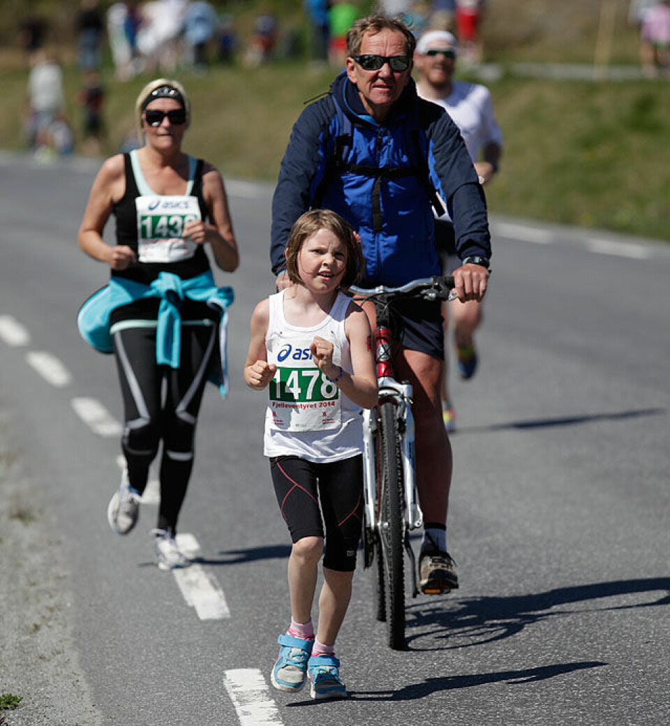 Fjellmaraton fra start til mål med 98 solskinnsbilder! barneloepet_F6C5374.jpg