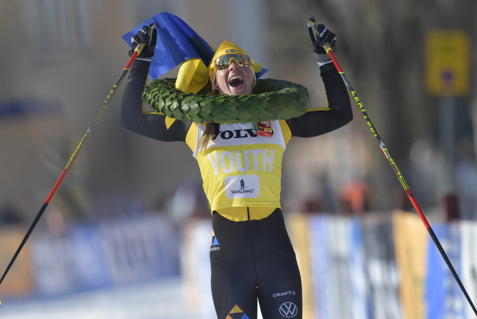 Tord Asle Gjerdalen vant Vasaloppet, Marit Bjørgen på 2. plass Lina_Korsgren.jpg
